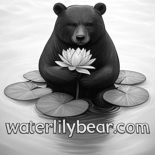WaterlilyBear.com Website Logo
